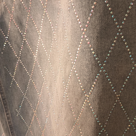 New boundary rhinestone blue jeans brand new - Picture 4 of 7